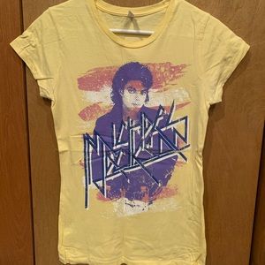 Michael Jackson Bad Shirt Yellow - L